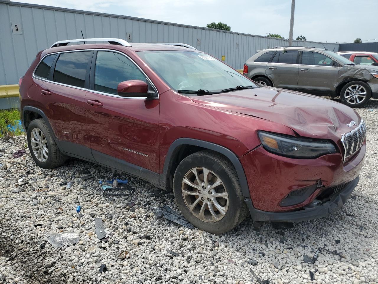 1C4PJLCBXKD109488 2019 Jeep Cherokee Latitude