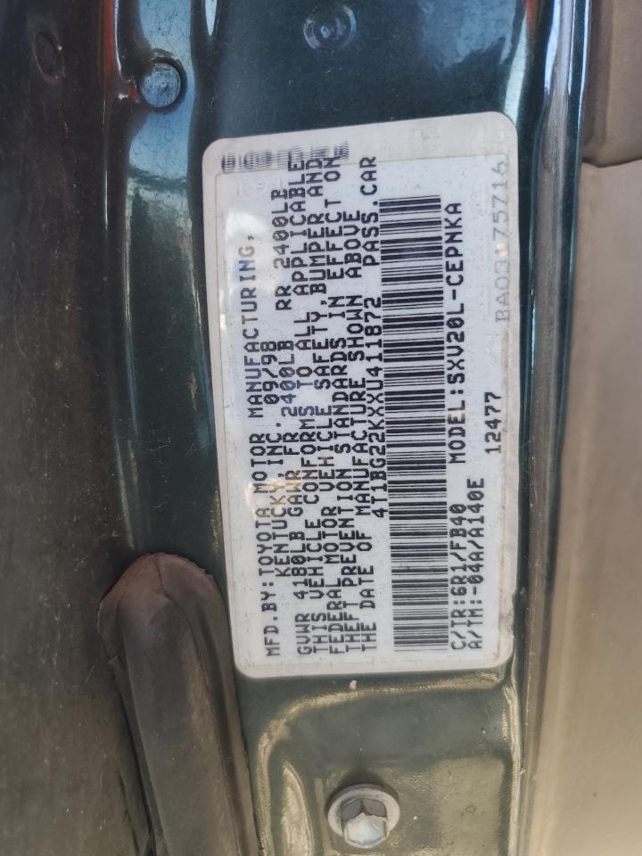 4T1BG22KXXU411872 1999 Toyota Camry Ce