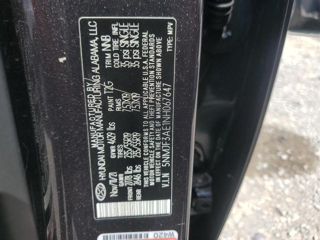2022 HYUNDAI TUCSON SEL - 5NMJF3AE1NH067647