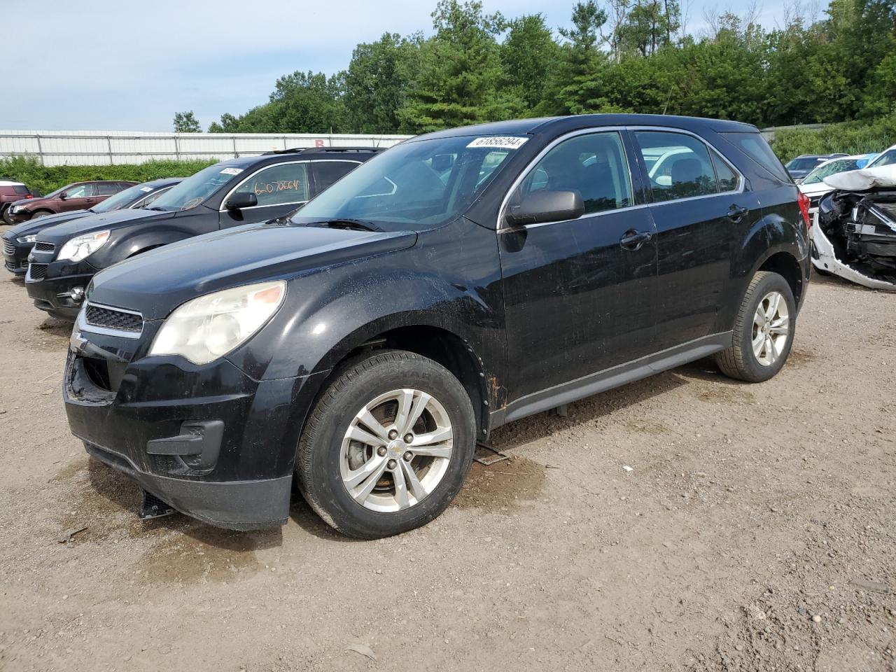 2012 Chevrolet Equinox Ls vin: 2GNALBEK5C1181937