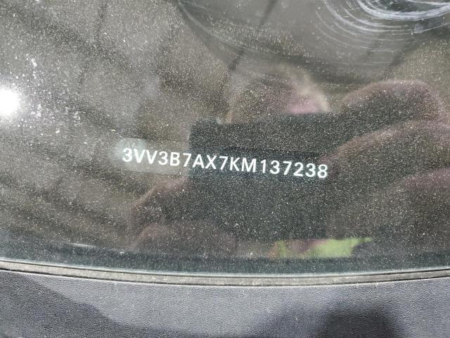 2019 Volkswagen Tiguan Se VIN: 3VV3B7AX7KM137238 Lot: 62273544