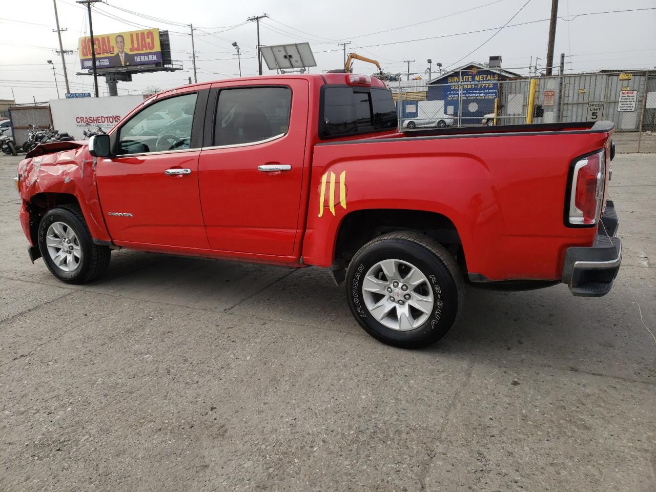 2018 GMC Canyon Sle vin: 1GTG5CENXJ1323456