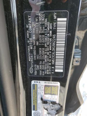2019 HYUNDAI TUCSON LIM - KM8J3CAL0KU962246