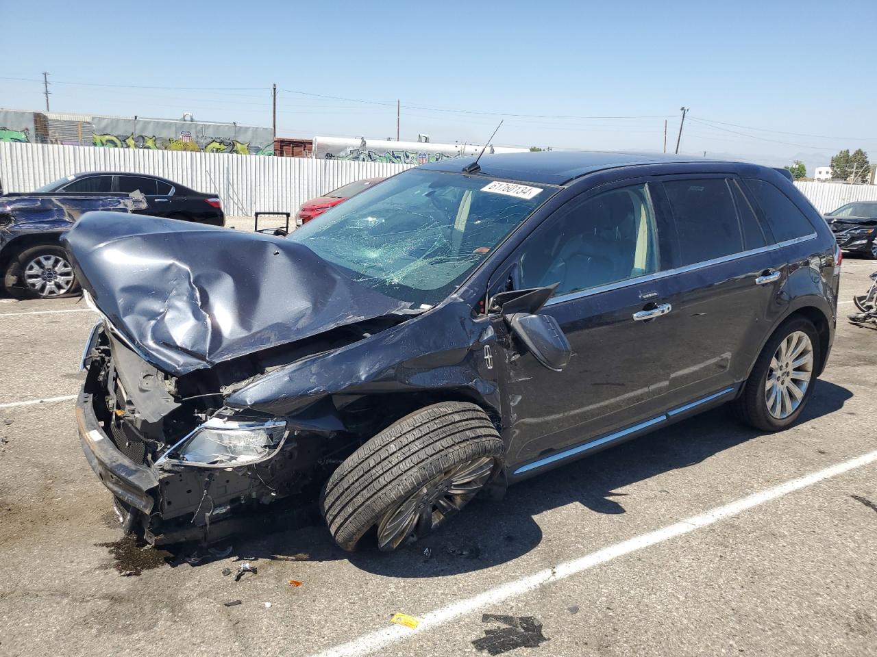 2013 Lincoln Mkx vin: 2LMDJ8JK9DBL46095