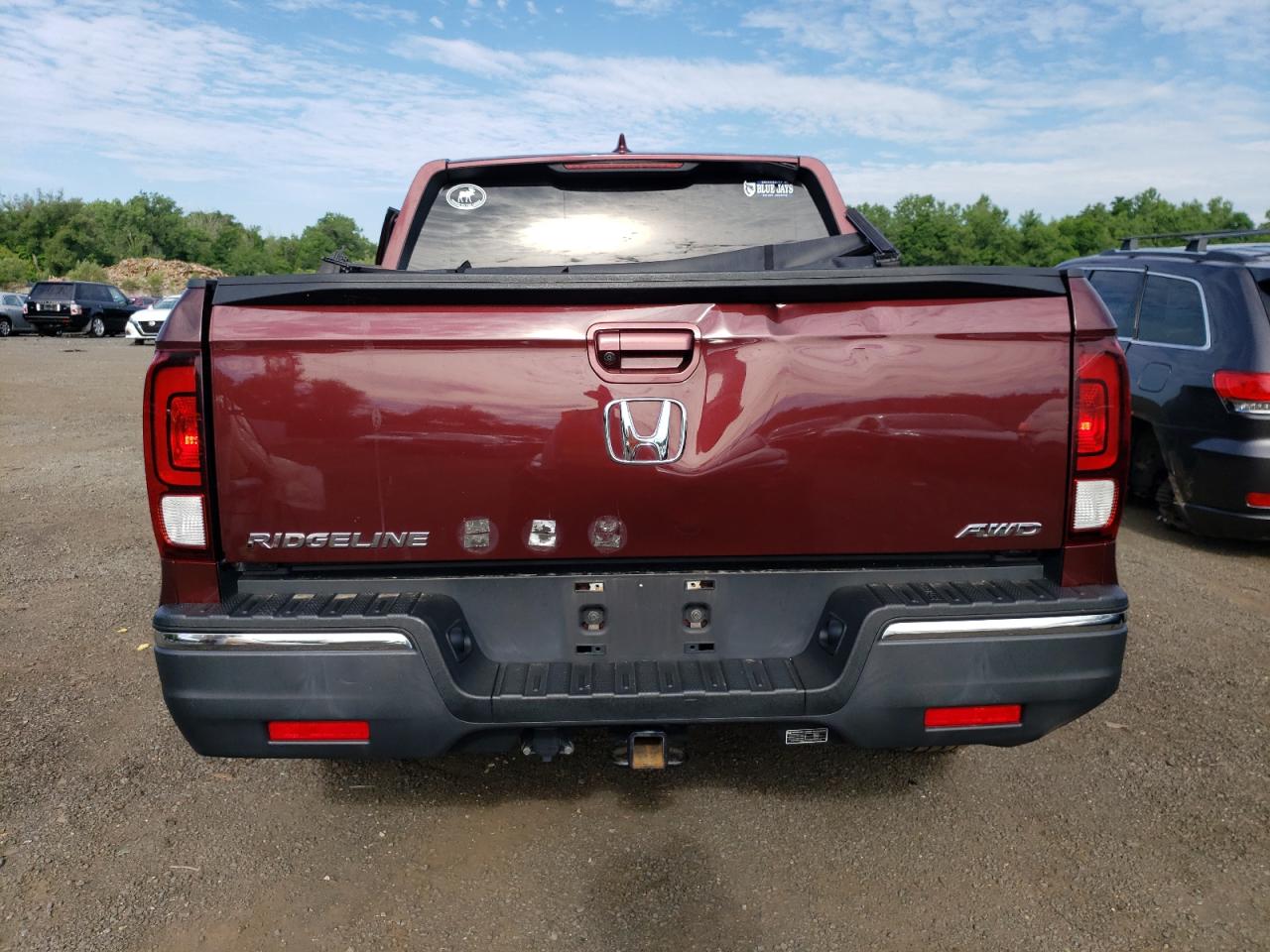 2017 Honda Ridgeline Rts vin: 5FPYK3F4XHB034007