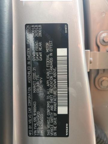2024 VOLVO XC60 PLUS YV4L12RL1R1889463