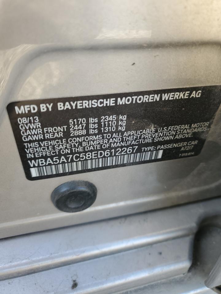 WBA5A7C58ED612267 2014 BMW 528 Xi
