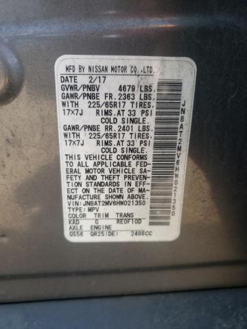 2017 NISSAN ROGUE S - JN8AT2MV6HW021350