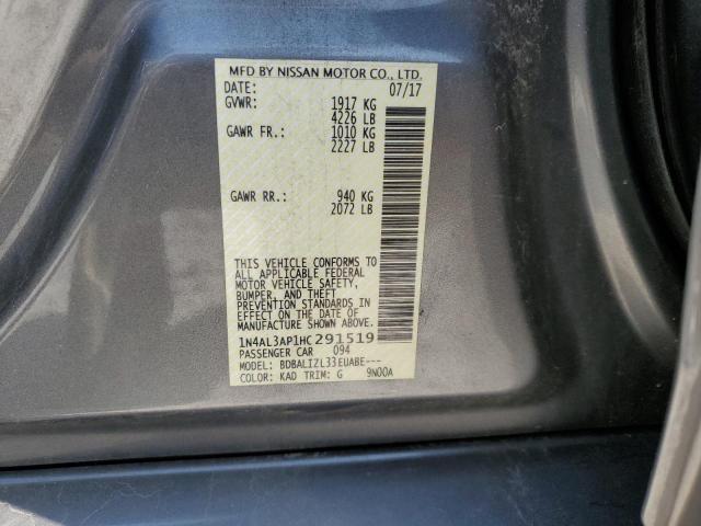 2017 NISSAN ALTIMA 2.5 - 1N4AL3AP1HC291519