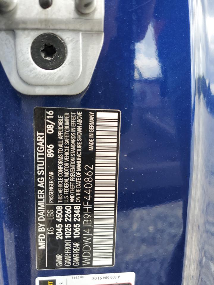 WDDWJ4JB9HF440862 2017 Mercedes-Benz C 300