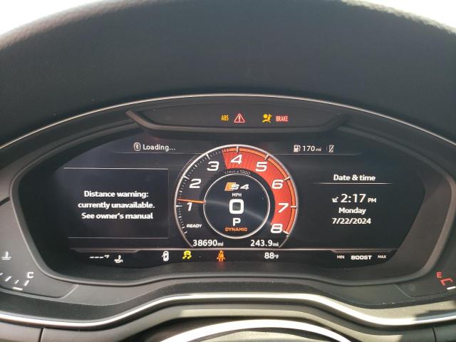 2018 AUDI S4 PRESTIG WAUC4AF49JA069344