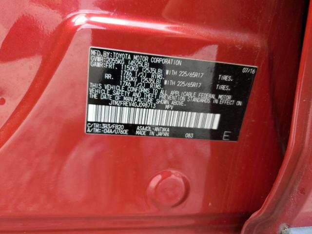 2016 TOYOTA RAV4 LE - JTMZFREV4GJ098713