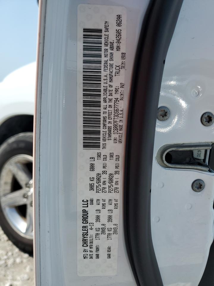 1C6RR7FT3DS677794 2013 Ram 1500 St