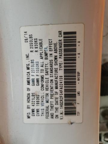 2015 HONDA ACCORD SPO - 1HGCR2F54FA024159