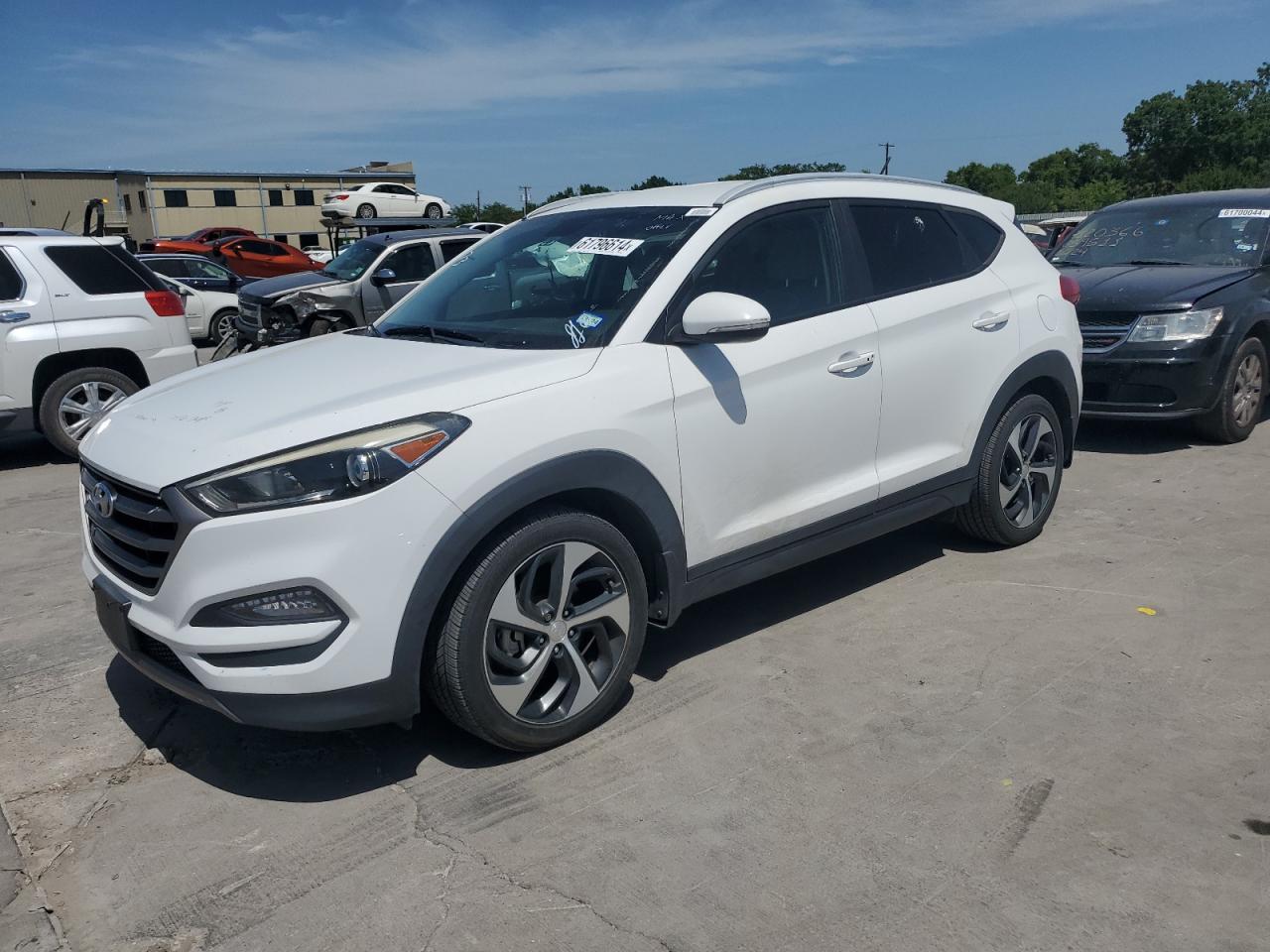 2016 Hyundai Tucson Limited vin: KM8J33A23GU214377