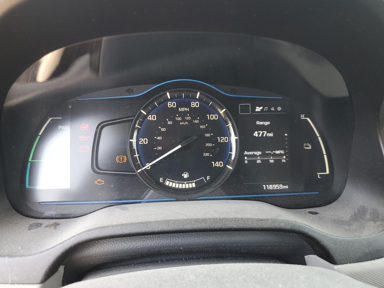 KMHC65LC5KU128238 2019 Hyundai Ioniq Blue