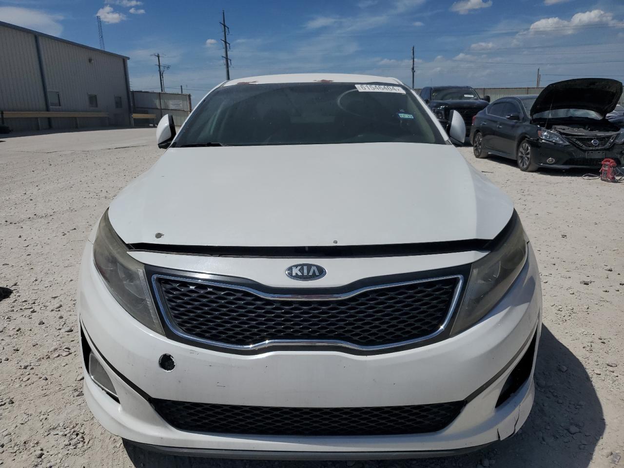 2014 Kia Optima Lx vin: 5XXGM4A76EG267378