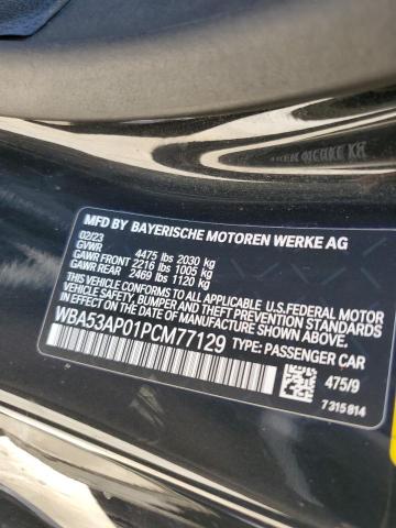 VIN WBA53AP01PCM77129 2023 BMW 4 Series, 430I no.12