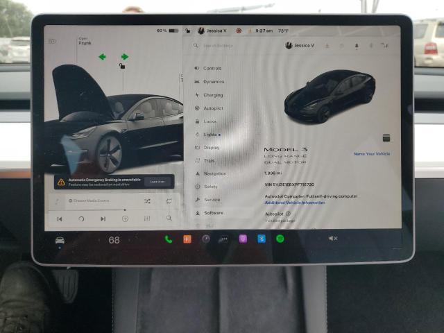 VIN 5YJ3E1EBXPF715720 2023 Tesla MODEL 3 no.9