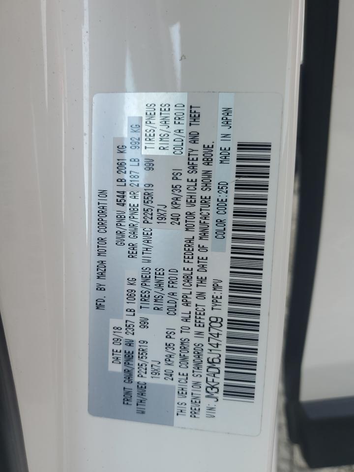 JM3KFADM6J1474709 2018 Mazda Cx-5 Grand Touring