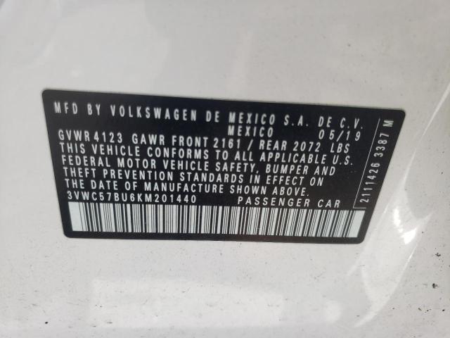 2019 VOLKSWAGEN JETTA S 3VWC57BU6KM201440  64294014