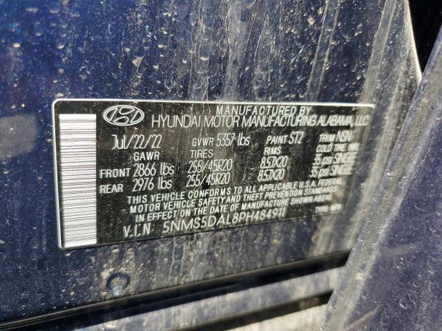 2023 Hyundai Santa Fe Calligraphy VIN: 5NMS5DAL8PH484911 Lot: 62422764