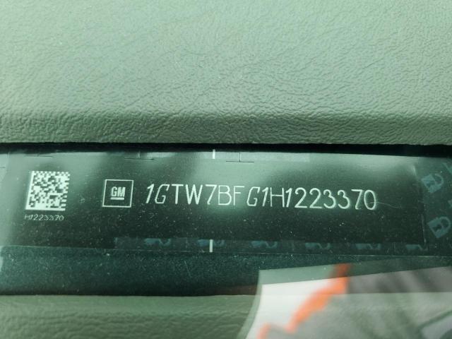 2017 GMC SAVANA G25 1GTW7BFG1H1223370