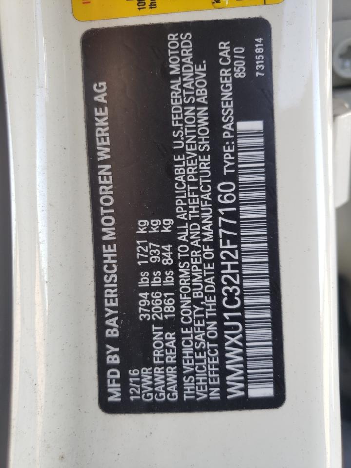 WMWXU1C32H2F77160 2017 Mini Cooper