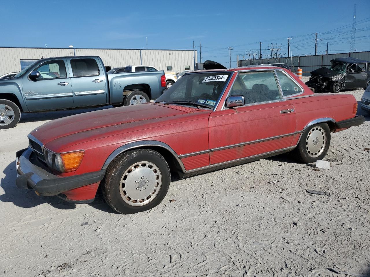 WDBBA48D5HA061370 1987 Mercedes-Benz 560 Sl