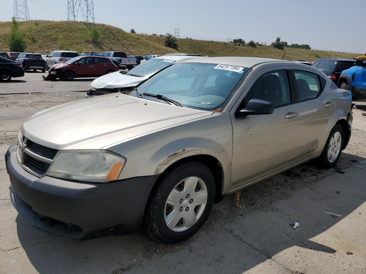 Lot #2907653599 2009 DODGE AVENGER SE