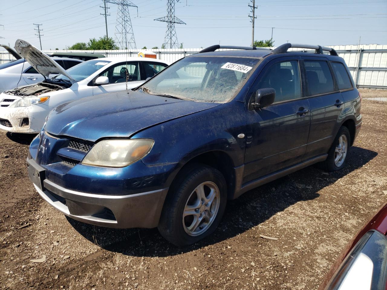 JA4LX31FX4U037482 2004 Mitsubishi Outlander Ls