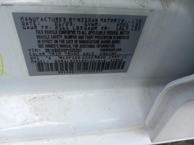 2023 NISSAN SENTRA SV - 3N1AB8CV4PY225397