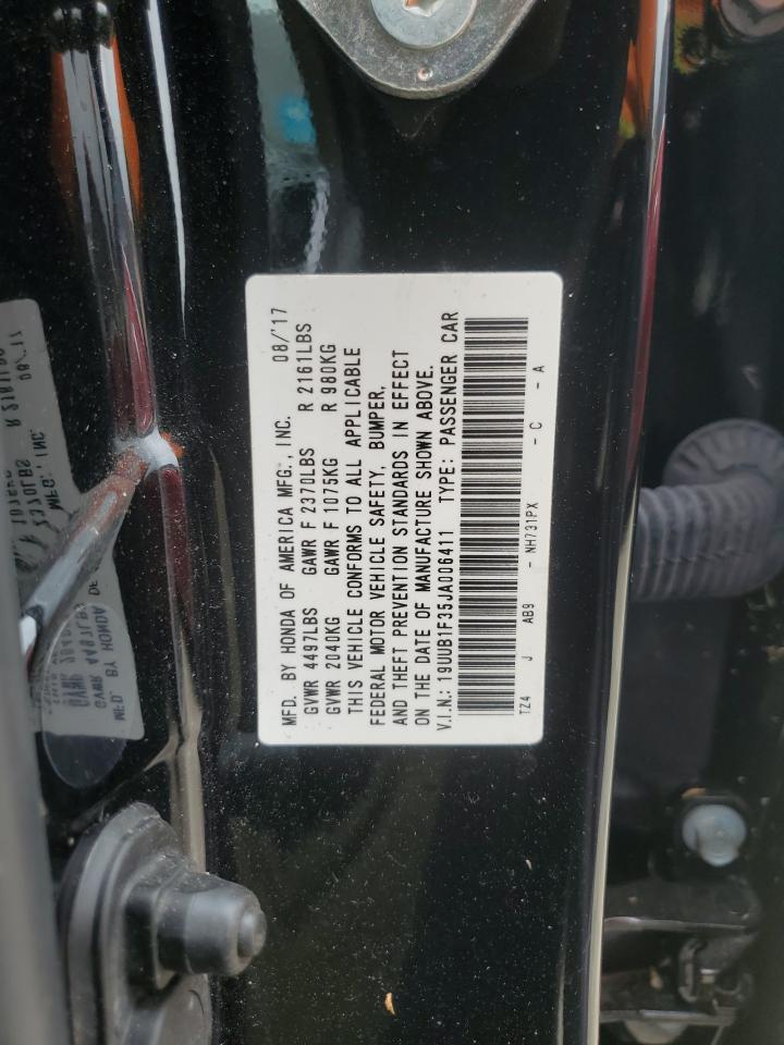 19UUB1F35JA006411 2018 Acura Tlx