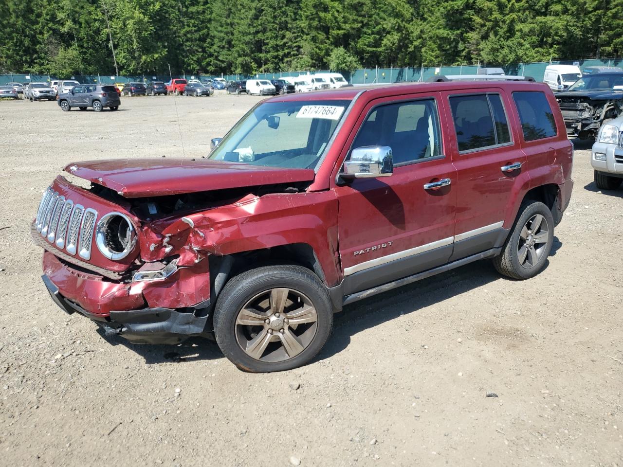 1C4NJRFB1GD582063 2016 Jeep Patriot Latitude 1C4NJRFB1GD582063 2016 Jeep Patriot Latitude