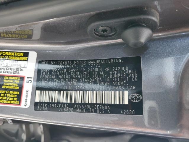 4T1C11AKXPU126221 Toyota Camry LE 12