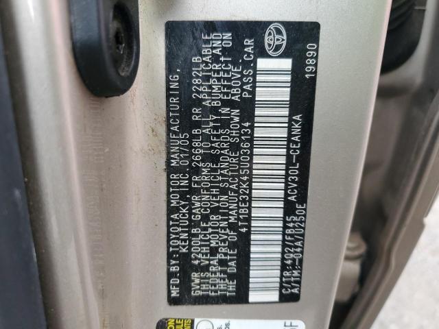 2005 Toyota Camry Le VIN: 4T1BE32K45U036134 Lot: 60062374