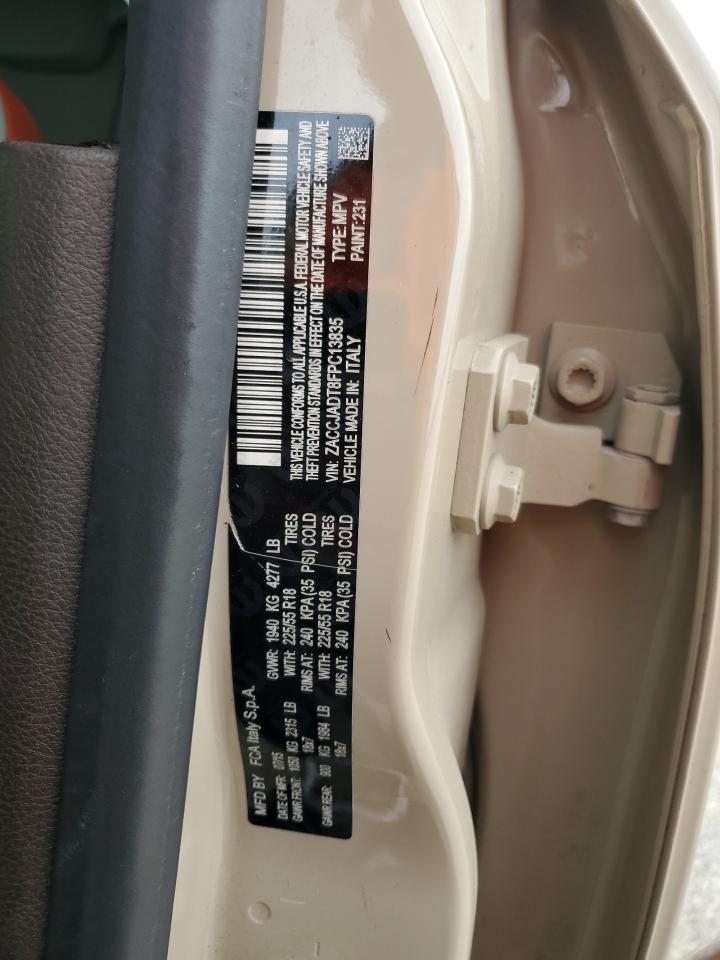 ZACCJADT8FPC13835 2015 Jeep Renegade Limited