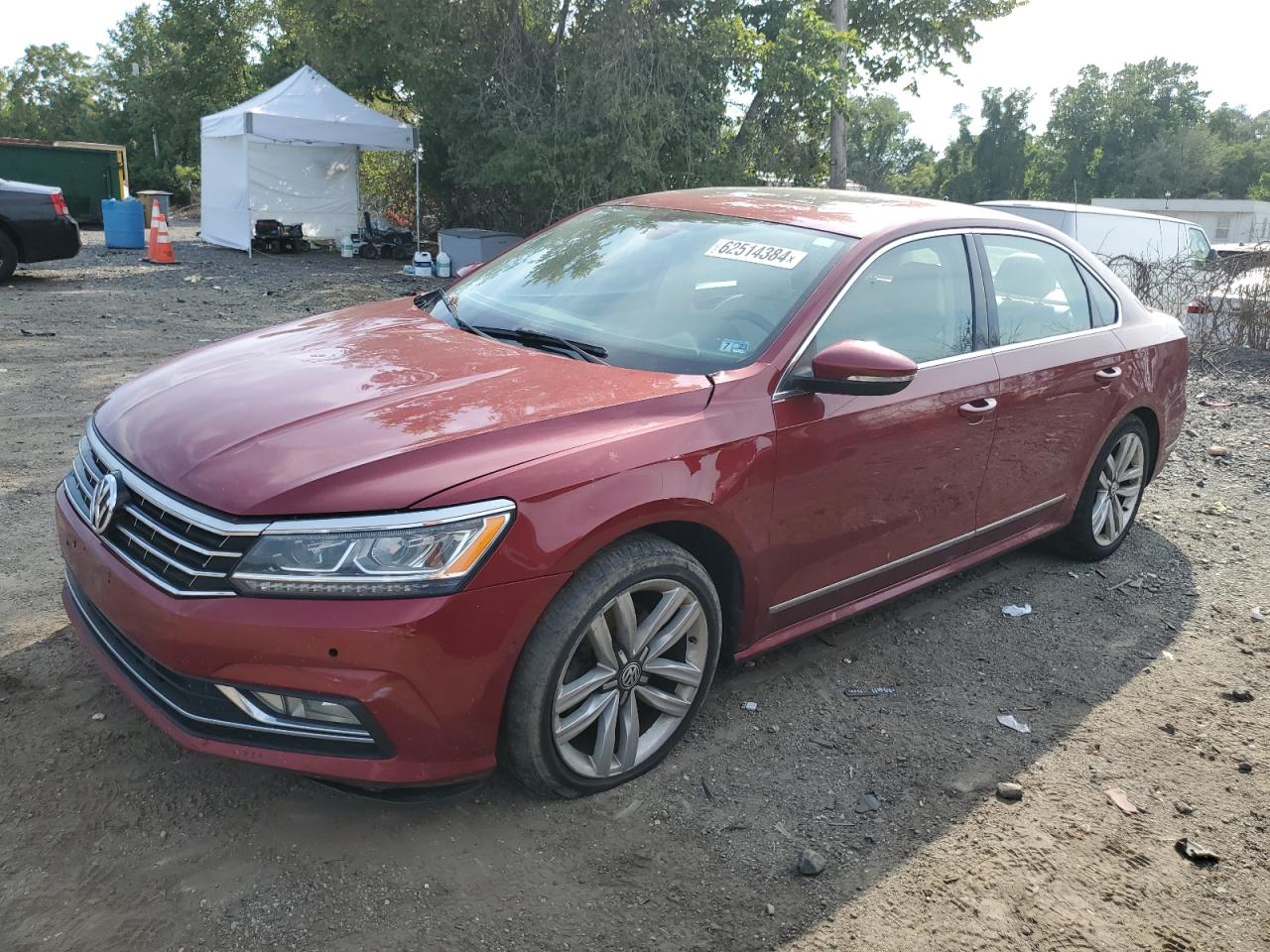 2017 Volkswagen Passat Sel Premium vin: 1VWCT7A37HC018928