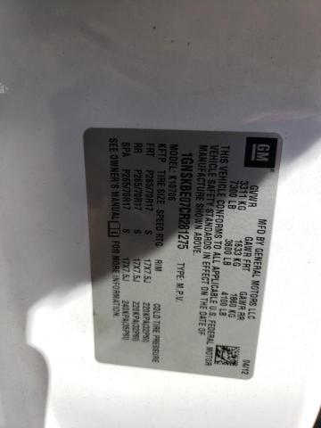 2012 Chevrolet Tahoe K1500 Lt VIN: 1GNSKBE07CR281275 Lot: 57654814