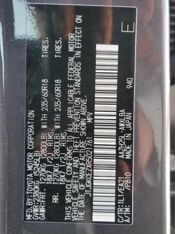 2024 LEXUS NX 350H BA - JTJGKCEZXR5021761