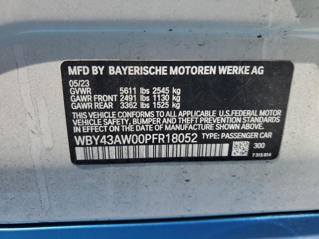 2023 BMW I4 EDRIVE - WBY43AW00PFR18052