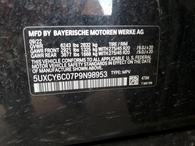 5UXCY6C07P9N98953 2023 BMW X6 - Image 13