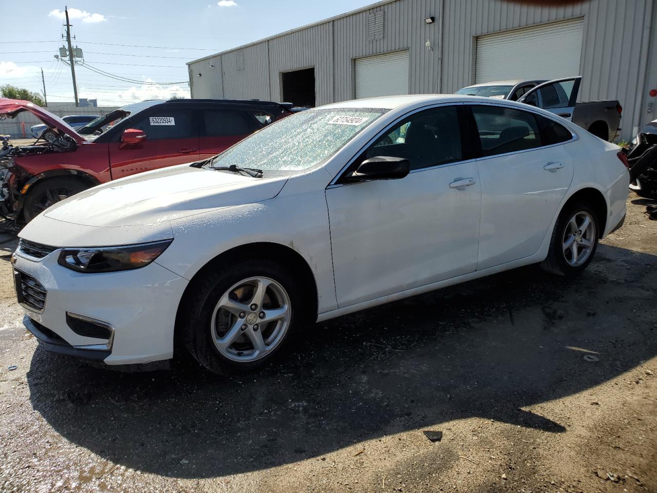 2018 Chevrolet Malibu Ls vin: 1G1ZB5STXJF283097