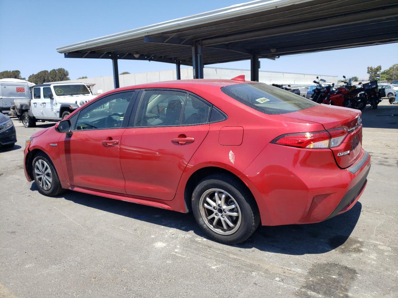 2020 Toyota Corolla Le vin: JTDEBRBE3LJ001168