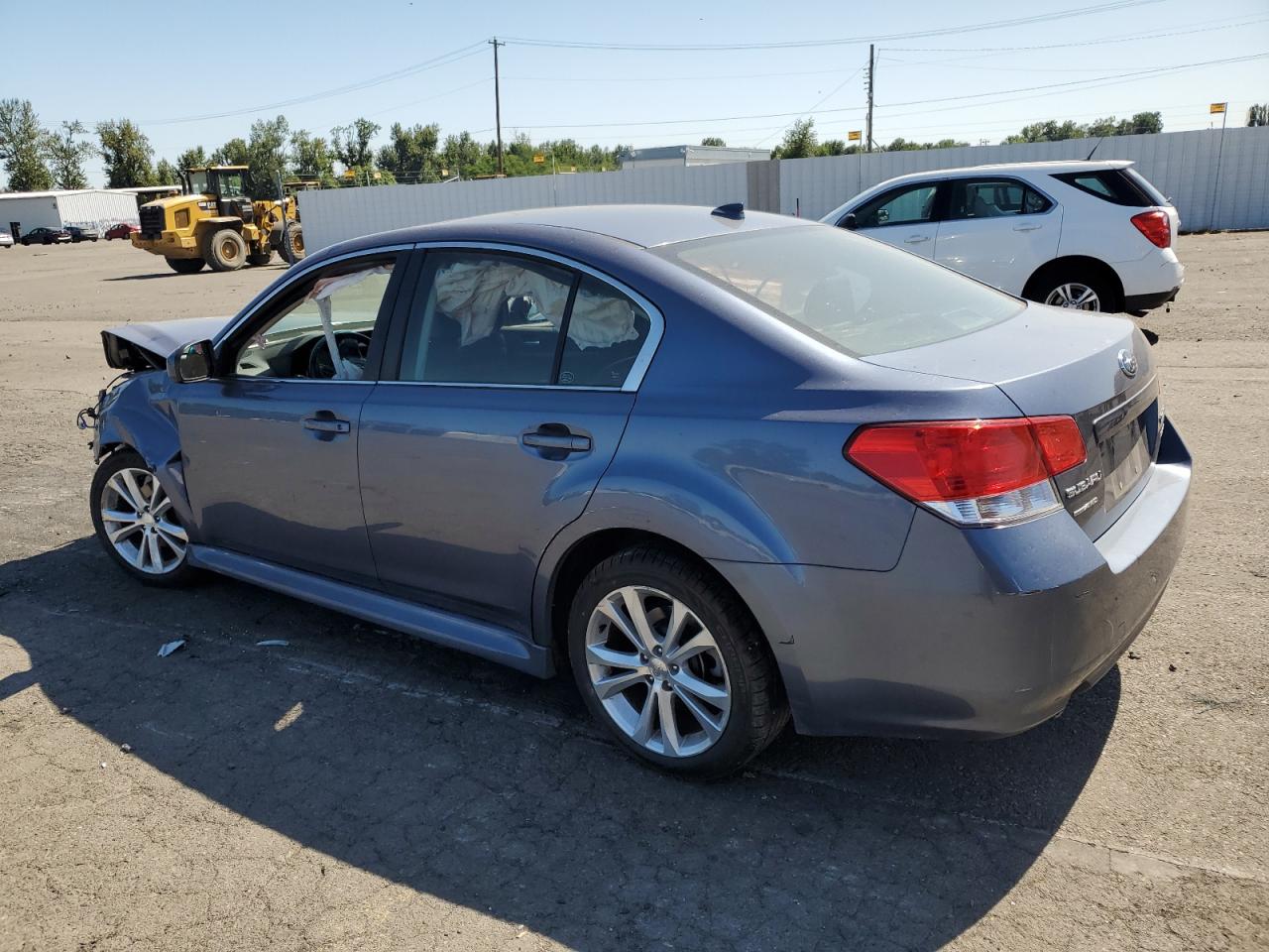 SUBARU LEGACY 2.5 2014 gray  gas 4S3BMBL67E3037318 photo #3