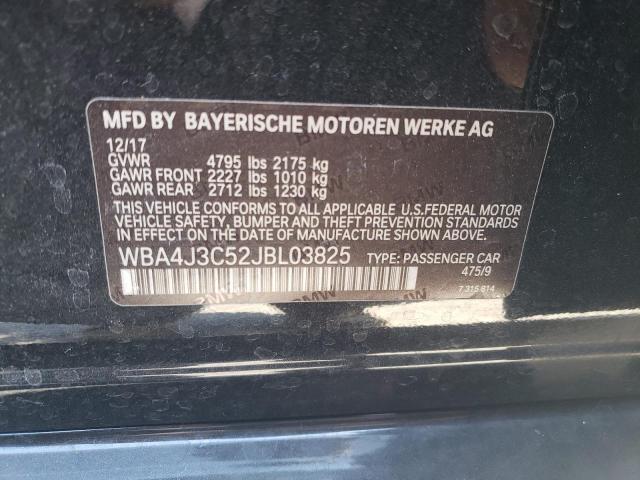 VIN WBA4J3C52JBL03825 2018 BMW 4 Series, 430XI Gran... no.12