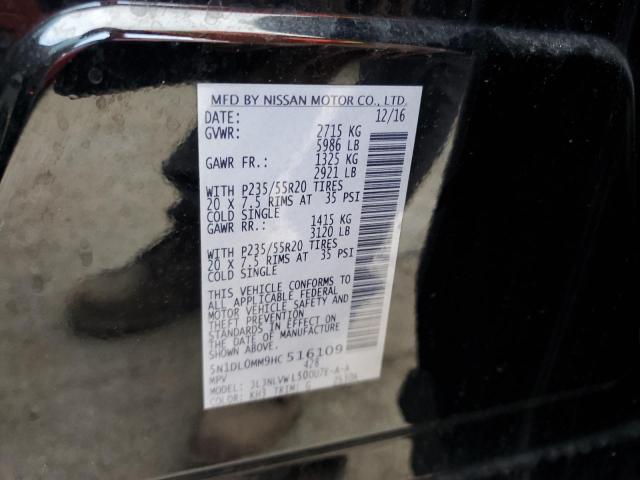 2017 INFINITI QX60 - 5N1DL0MM9HC516109