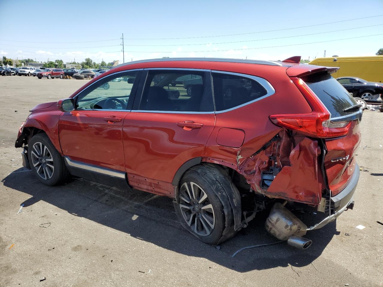 2018 Honda Cr-V Touring vin: 2HKRW2H95JH651360