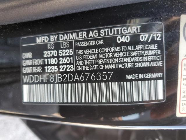 VIN WDDHF8JB2DA676357 2013 Mercedes-Benz E-Class, 3... no.12