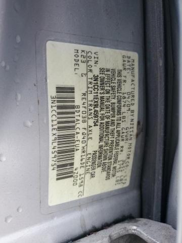 2009 Nissan Versa S VIN: 3N1CC11EX9L459754 Lot: 62815164